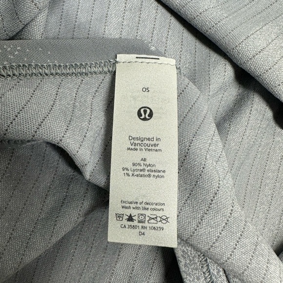 LULULEMON ALL YOU NEED SCARF, HSJS:  HERITAGE SPECKLE CAMO, GRAY, NWT, ONE SIZE - Picture 6 of 7